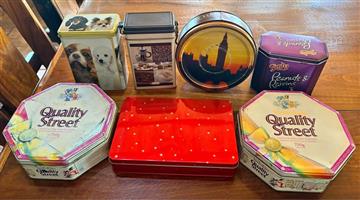 Old and Collectible Tins