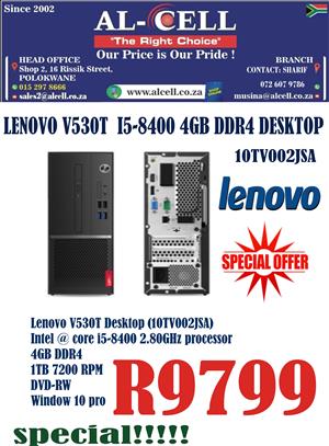 Lenovo V530T I5-8400-4Gb DDR4-1TB-W10P Desktop