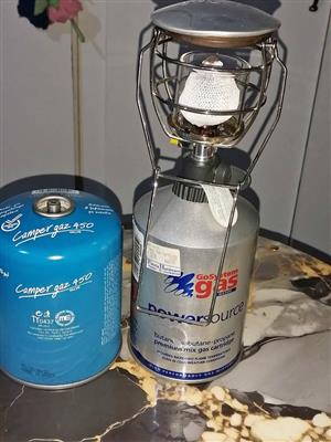 Gas,, camper gas lighting power source