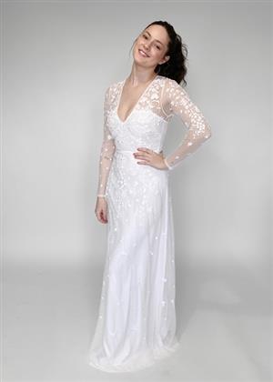 ASOS BRIDAL HOLLY WHITE WEDDING DRESS