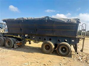 Afrit 45-Cube Side Tipper Trailer - 2018 Model - Ready for Work!
