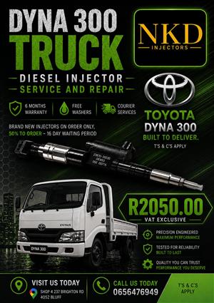 Fix_Your_Toyota_Dyna_300_Truck_Diesel_Injectors_With_NKD