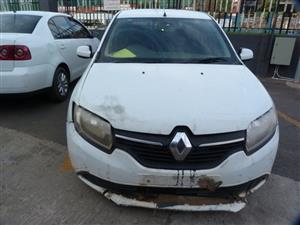 Renault Sandero 900T Manual H4BA White - 2016 SPARESBOYZ STRIPPING FOR SPARES
