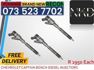 Chevrolet Captiva Bosch Diesel injectors 