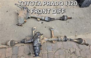 2003-2006 Toyota Prado 4.0 V6 J120 Front Diff @ BARGAIN PRICES NOT TO MISS!!!