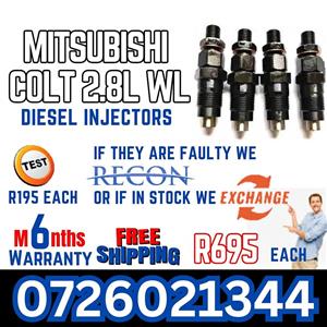Mitsubishi Colt 2.8L WL diesel injectors for sale