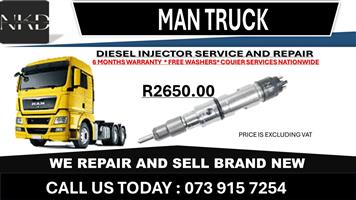  Man Truck Diesel Injectors 