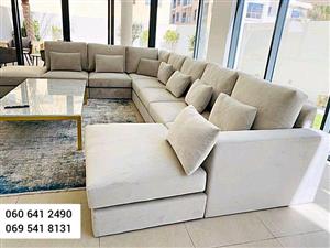 U and L-Shaped couches 