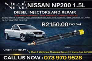 Nissan Np200 1.5L Diesel Injectors 