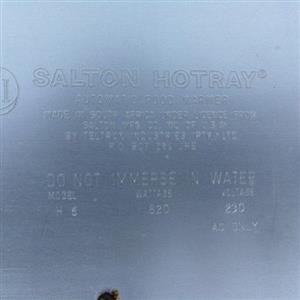 Salton hot tray 