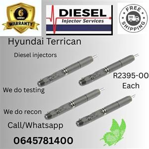 Hyundai Terrican diesel injectors