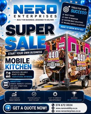 Start Your Own Food Business with a Mobile Kitchen!