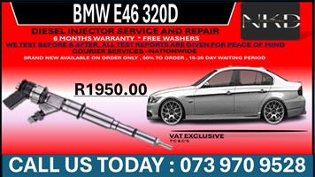 BMW E46 320 D Diesel Injectors 