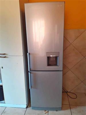 Lg metallic silver fridge