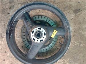 Kawasaki ZXR rim.Meyerton bike scrapyard new and secondhand spares.