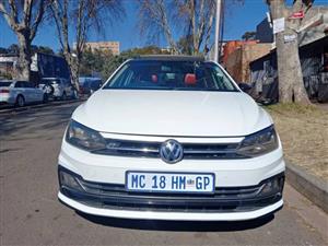 2020 VW Polo 8 Rline 1.0 Tsi Automatic, White,  Sunroof, Service history