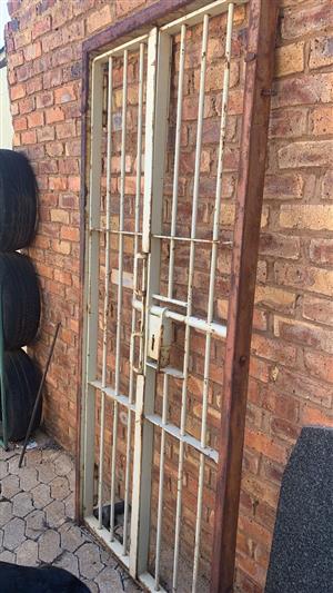 Steel security gate for sale