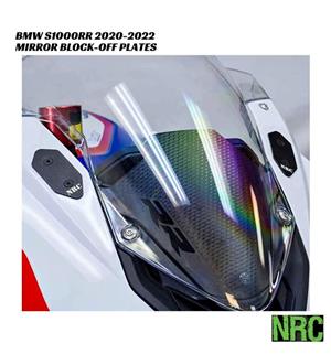 BMW S1000RR 2020-2022 - NRC Mirror Block Off Plates