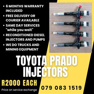 TOYOTA PRADO INJECTORS FOR SALE 