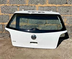 POLO VIVO BOOT DOOR. SECOND HAND. FOR VARIOUS OTHER CARS TOO.