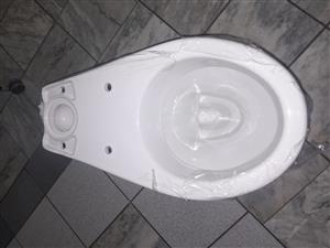 White Ceramic Toilet Pan / Toilet Bowl - Pan Only - Brand New in Box