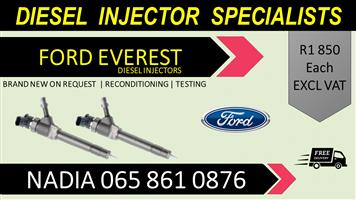FORD EVEREST BT50 HIGH QUALITY DIESEL INJECTORS FOR SALE