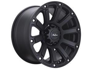 20″ A-Line Destroyer 5/120 Satin Black Alloy Wheels