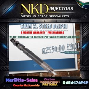 Diesel Injectors GWM 2L Steed Delphi