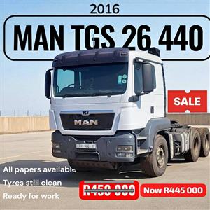 2016 MAN TGS 26-440 – PRICE DROPPED 