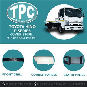 Find the best quality deals on parts for your Toyota Hino F-Series