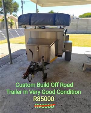 Custom build offroad trailer fully kit