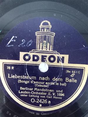 Old 78rpm German records (His Masters Voice)