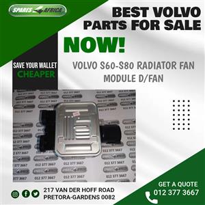 VOLVO S60 / S80 RADIATOR FAN MODULE
