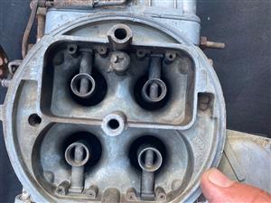 Holley 4 Barrel Carburetor.