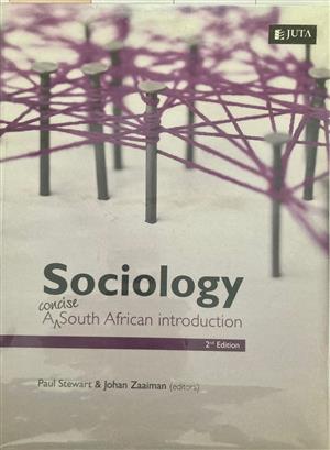 Sociology Text Book. A concise South African Introduction. 2nd Edition, used for sale  Johannesburg - West Rand