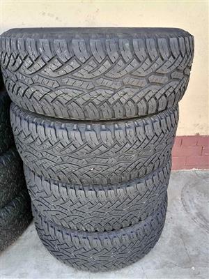 265 65 17 CONTINENTAL CROSSCONTACT (USED TYRES)