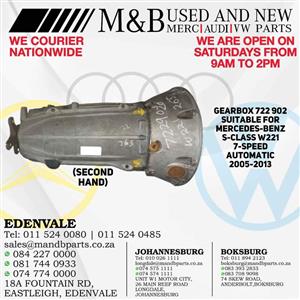 Gearbox 722 902 (Second Hand) Suitable for Mercedes-Benz S-Class W221 7-Speed Automatic 2005-2013