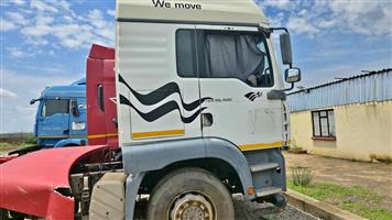 Man tga double diff 26.400/440 stripping for parts