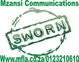 Sworn document translation services in Johannesburg 