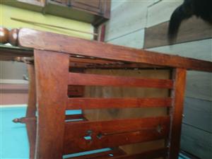 Wooden cot