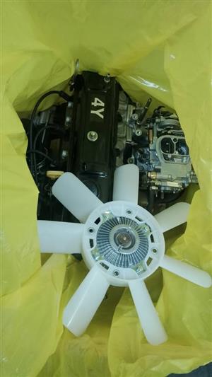 TOYOTA 4Y BRAND NEW COMPLETE ENGINE FOR SALE
