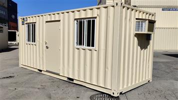 CONSTRUCTION SITE OFFICE CONTAINERS