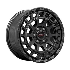 17″ A-Line Grid 6/120 Velvet Black ET40 Flow Forming Alloy Wheels