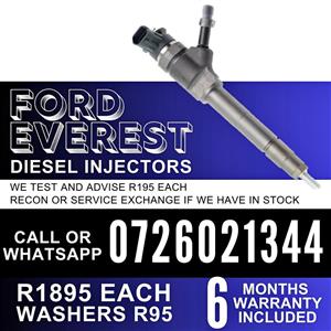 Ford Everest diesel injectors for sale