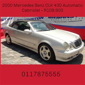 2000 Mercedes Benz CLK 350 cabriolet Elegance