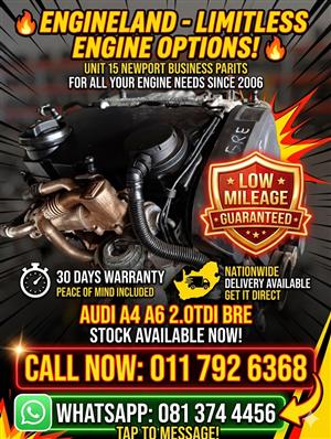 Audi A4, A6 2.0tdi BRE engine
