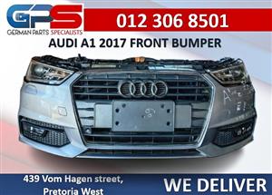 AUDI A1 2017 FRONT BUMPER USED/REPLACEMENT FOR SALE