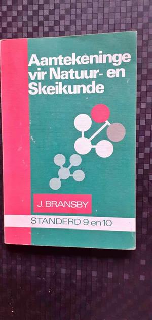 Aantekeninge vir Natuur- en skeikunde - J Brandsky