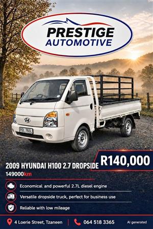 2009 Huyndai H100 Dropside