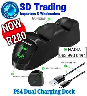 Dobe PS4 Dual Controller Charging Dock